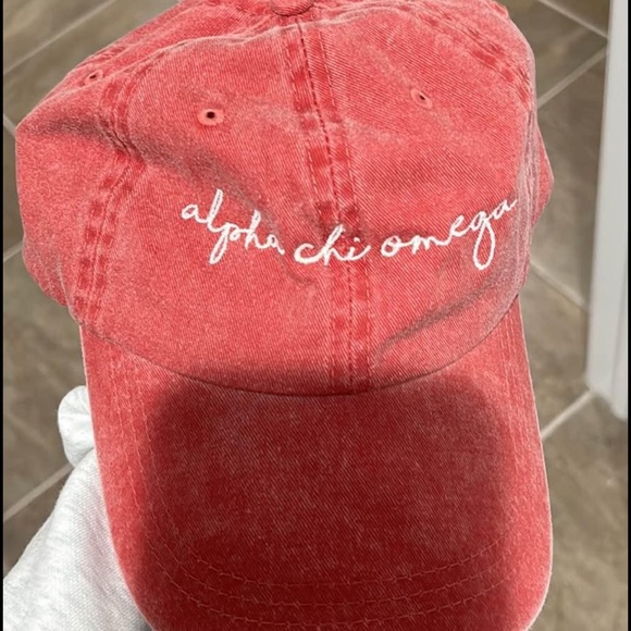 Alpha Chi Omega baseball hat - Picture 1 of 1